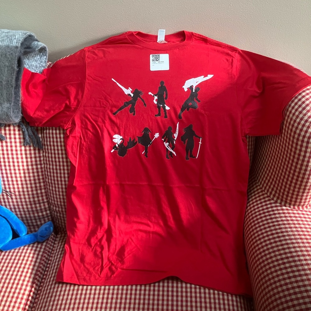 Xenoblade Chronicles Cast T-Shirt Size L